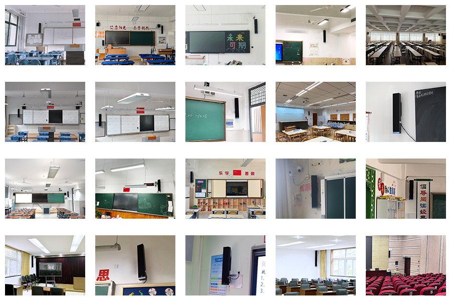 清听声学均衡扩声的教室有源音箱应用案例