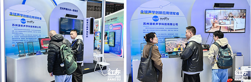 多位重要嘉宾莅临清听声学展台
