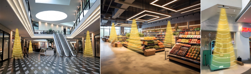 零售商超行业使用定向声音响