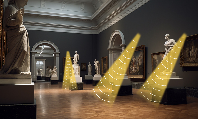 博物馆定向扬声器