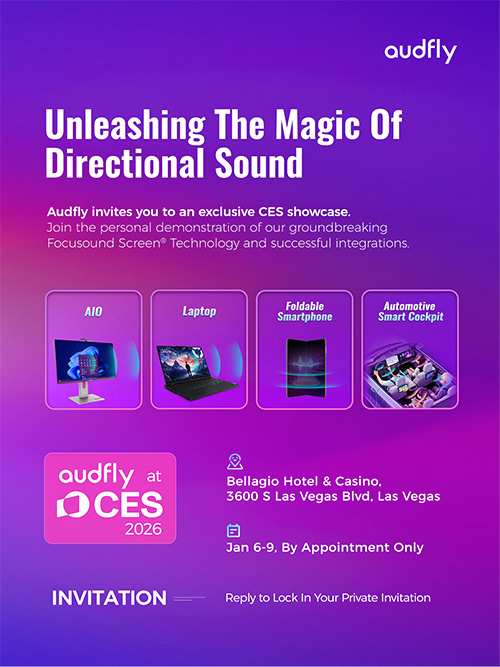 清听声学2026ces邀请函