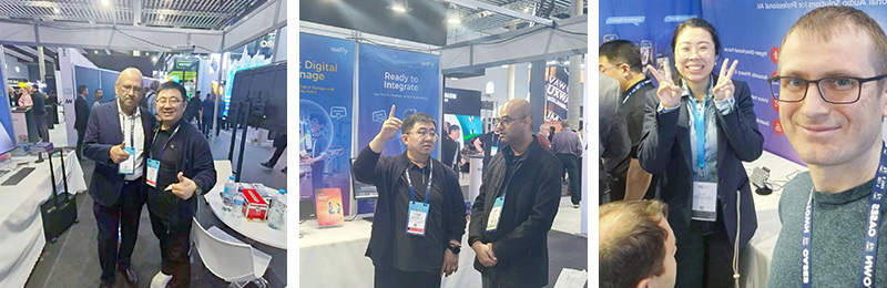 ISE2026展会现场，清听声学精彩瞬间！