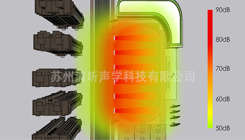 操场定向发声，声音分区控制