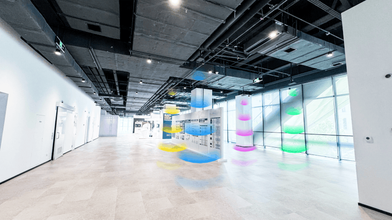 展厅部署清听声学定向音响,实现多区发声 互不串扰