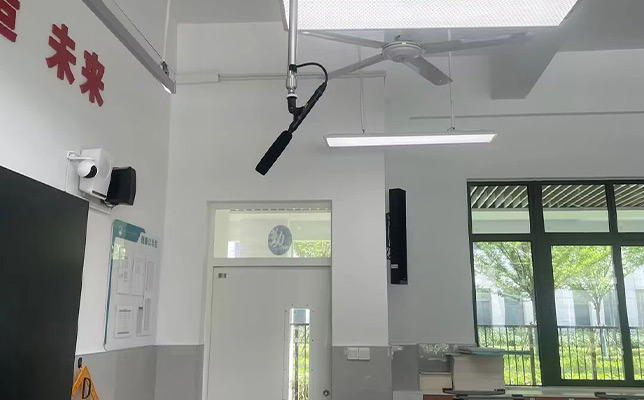 清听声学AI无感扩声系统落地合肥四十八中高新校区
